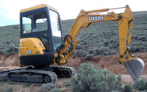 OPERATOR MANUAL - JOHN DEERE 27C ZTS Excavator (OMT190898) DOWNLOAD