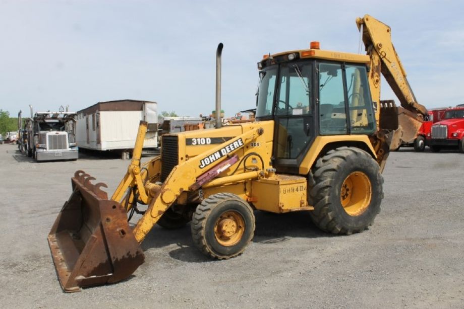 OPERATOR MANUAL JOHN DEERE 310D BACKHOE LOADER (OMT153356) SERIAL NO