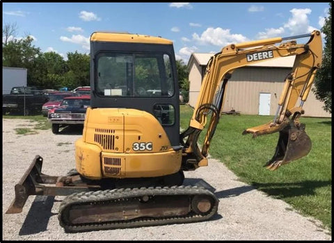 OPERATOR MANUAL - JOHN DEERE 35C ZTS Excavator (OMT190898) DOWNLOAD