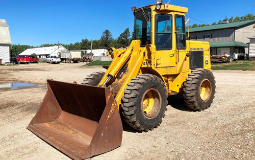 OPERATOR MANUAL - JOHN DEERE 444C LOADER (OMT76619) DOWNLOAD