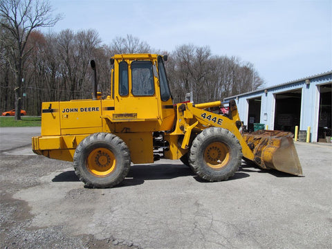 OPERATOR MANUAL - JOHN DEERE 444E LOADER (OMAT123458) DOWNLOAD