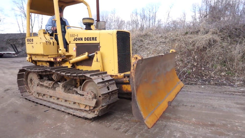 OPERATOR MANUAL - JOHN DEERE 550B CRAWLER TRACTOR (OMT81348) DOWNLOAD