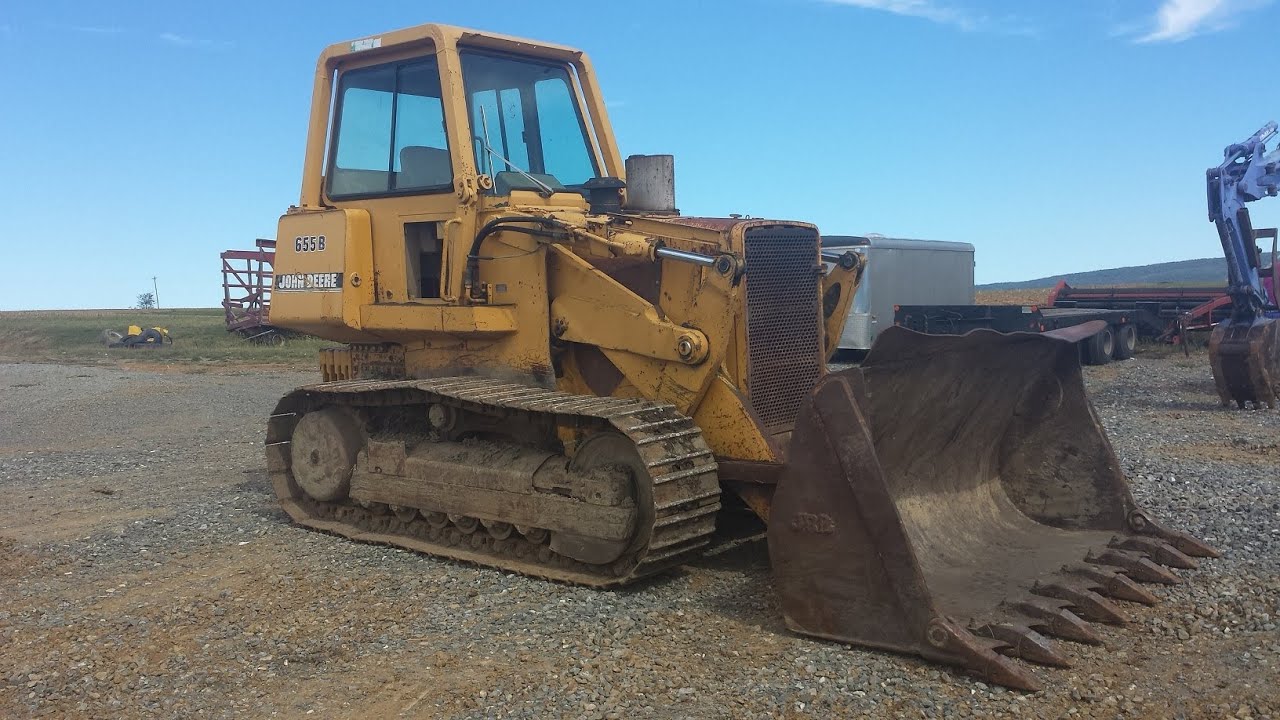 OPERATOR MANUAL - JOHN DEERE 655B Crawler Loader (OMT153081) DOWNLOAD