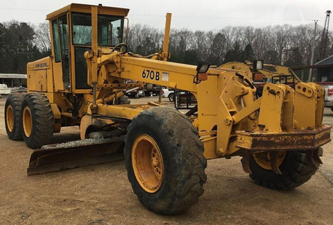 OPERATOR MANUAL - JOHN DEERE 672B MOTOR GRADER (OMT123951) DOWNLOAD