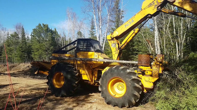 OPERATOR MANUAL - JOHN DEERE 743A TREE HARVESTER (OMT72864) DOWNLOAD