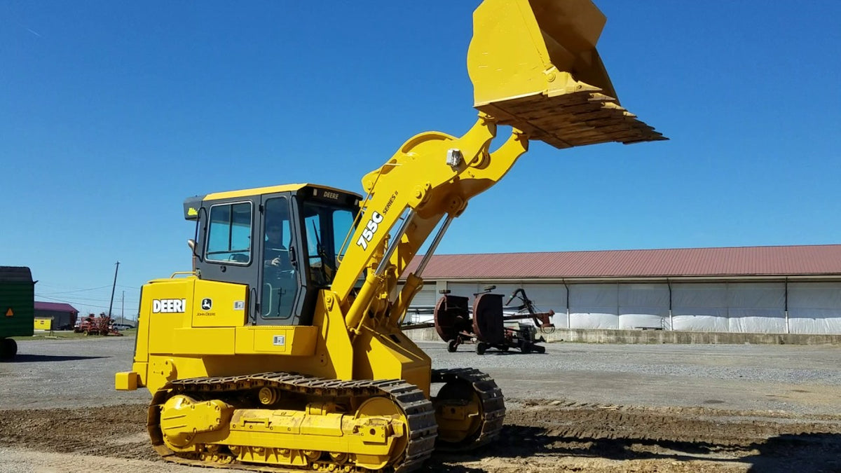 Pdf Operator Manual - John Deere 755C Crawler Loader (Omt181139) Downl ...