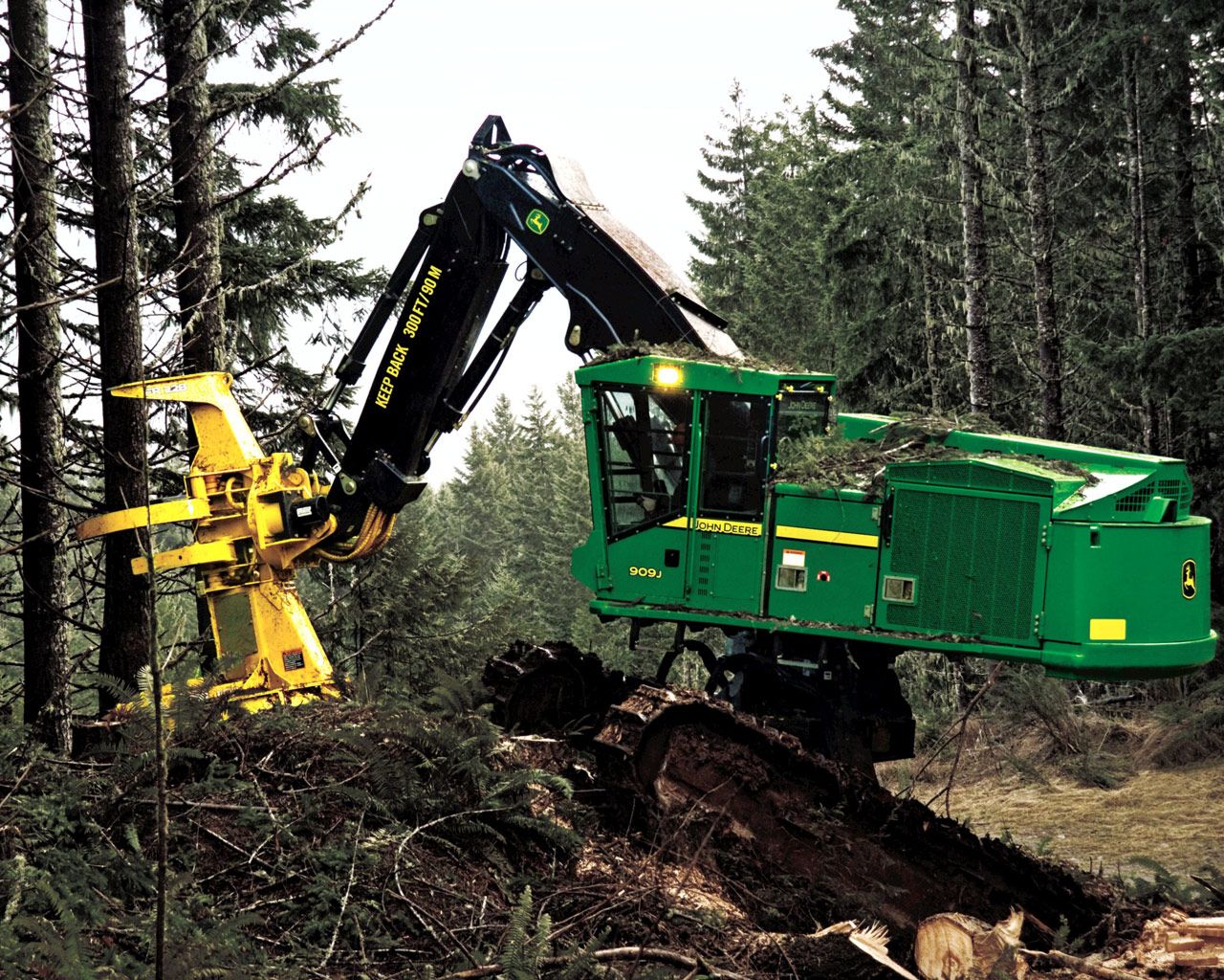 OPERATOR MANUAL - JOHN DEERE 909J TRACKED FELLER BUNCHER (F392597) (Serial No. 006002-) DOWNLOAD