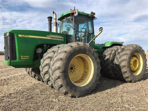 OPERATOR MANUAL - JOHN DEERE 9520 Scraper Tractor (OMAR198047) (Serial No. E040001-) DOWNLOAD North American Edition)