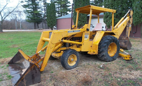 OPERATOR MANUAL - JOHN DEERE JD410 BACKHOE LOADER (OMT66840) OPERATOR MANUAL