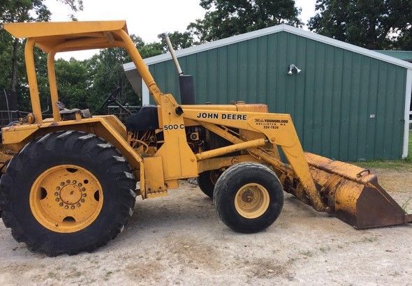 OPERATOR MANUAL - JOHN DEERE JD500-C BACKHOE LOADER (OMT67926) OPERATOR MANUAL