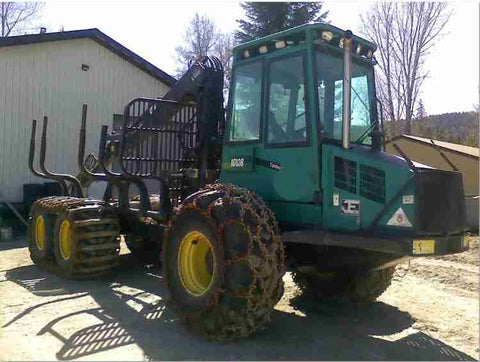 OPERATOR MANUAL - JOHN DEERE TIMBERJACK 1010B FORWARDER (F061130) 10DB6093- DOWNLOAD