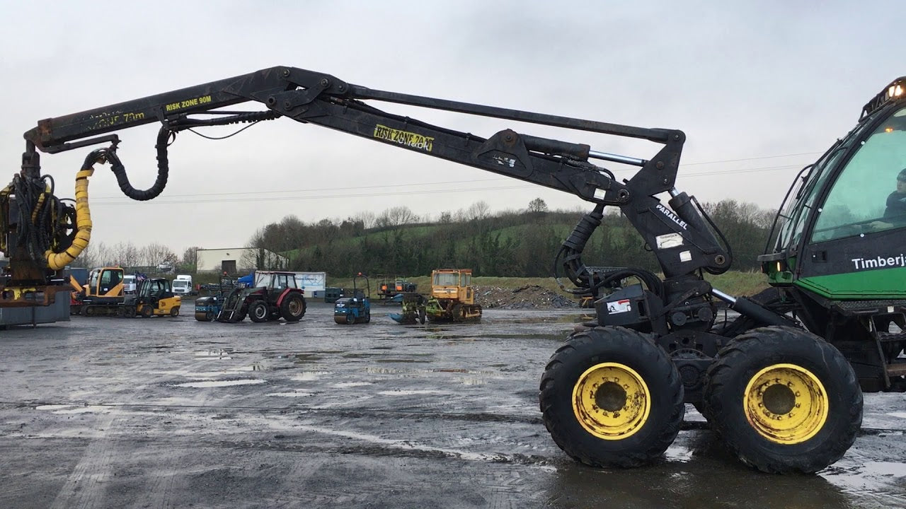 OPERATOR MANUAL - JOHN DEERE TIMBERJACK 1270B Wheeled Harvester (F040051) SN: 12701203-12701629 DOWNLOAD