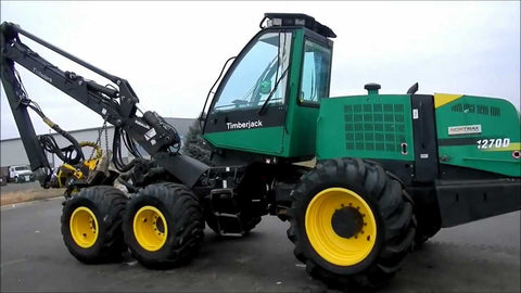 OPERATOR MANUAL - JOHN DEERE TIMBERJACK 1270D Wheeled Harvester (F063723) WH1270D000003...249 AND WJ1270D000250-392 DOWNLOAD