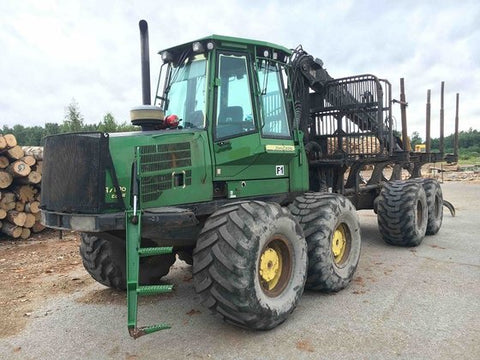 OPERATOR MANUAL - JOHN DEERE TIMBERJACK 1710D Forwarder (OMF067040) WJ1710D000534 DOWNLOAD