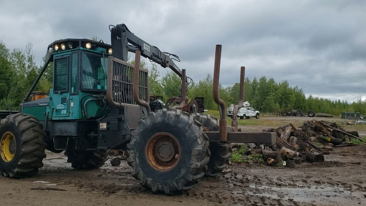 OPERATOR MANUAL - JOHN DEERE TIMBERJACK 610 Forwarder (F293658) SN: 10DE1002 DOWNLOAD