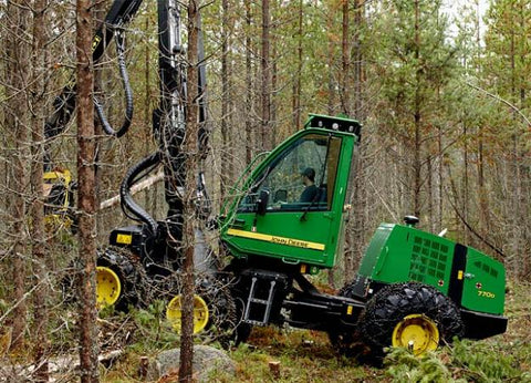 OPERATOR MANUAL - JOHN DEERE TIMBERJACK 770D Wheeled Harvester (F067023) WJ0770D000180- DOWNLOAD