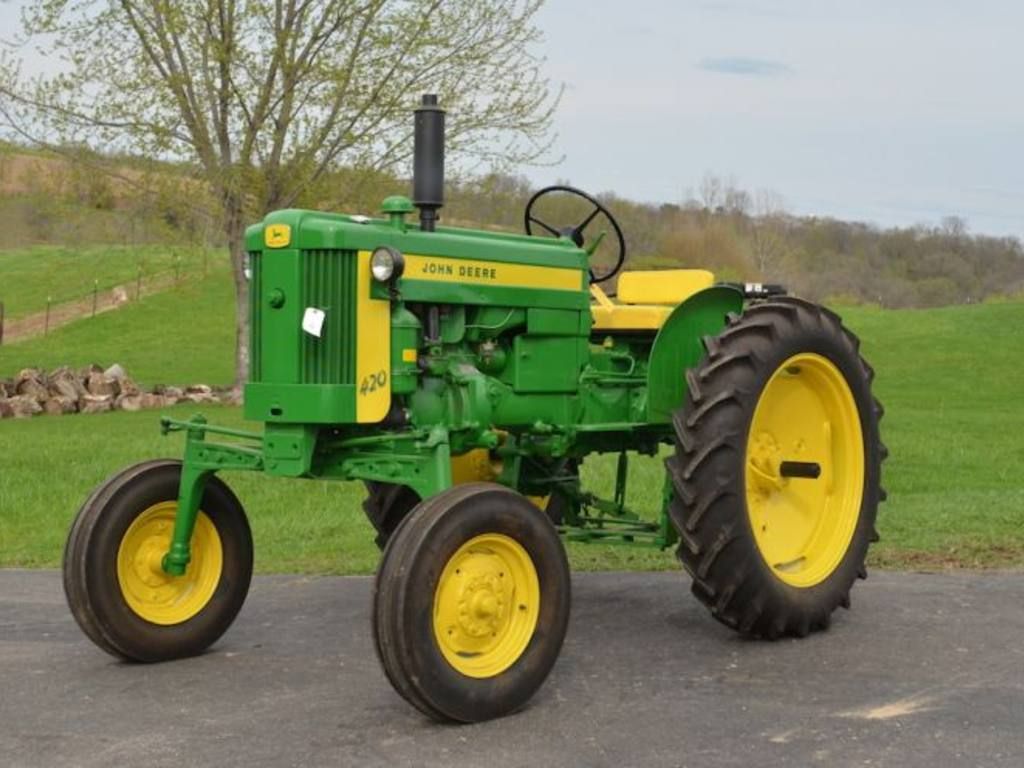 OPERATOR MANUAL - JOHN DEERE TRACTORS 420 HI-CROP AND SPECIAL (SERIAL ...