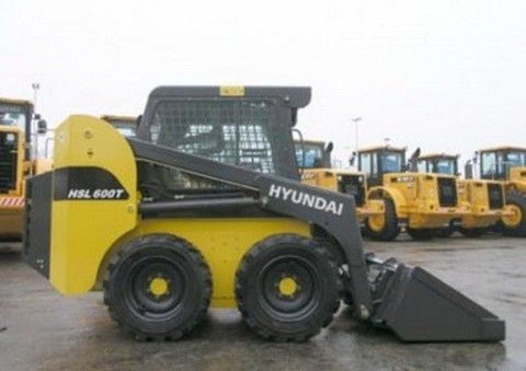 OPERATOR'S MANUAL - HYUNDAI HSL600T-680T SKID STEER LOADER DOWNLOAD