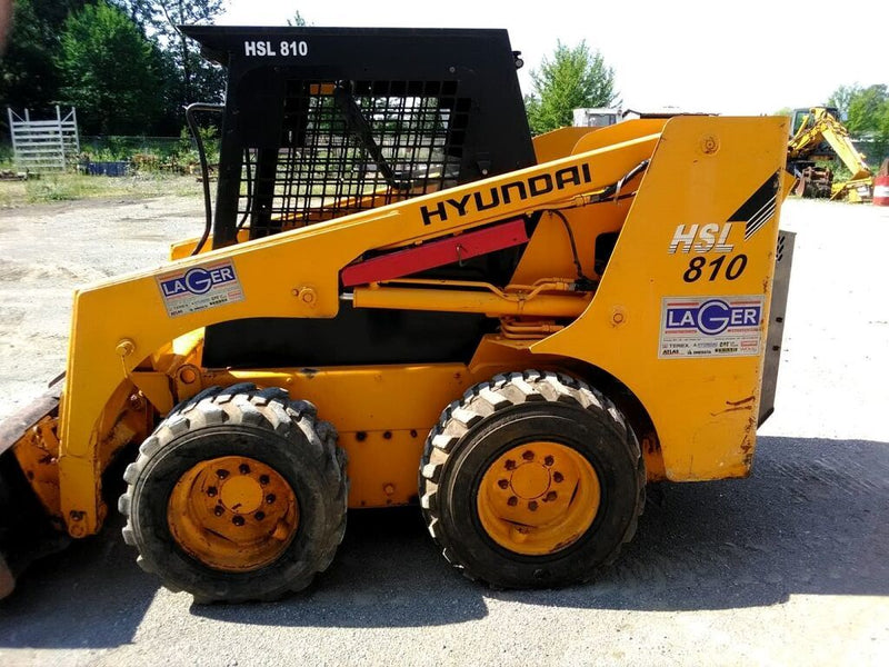 OPERATOR'S MANUAL - HYUNDAI HSL810 SKID STEER LOADER DOWNLOAD