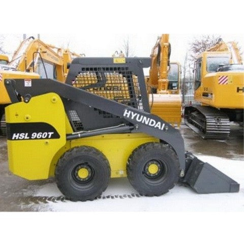 OPERATOR'S MANUAL - HYUNDAI HSL960T SKID STEER LOADER DOWNLOAD