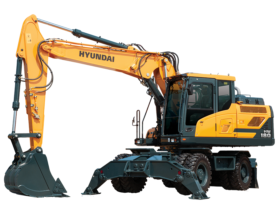 OPERATOR'S MANUAL - HYUNDAI HW180 WHEEL EXCAVATOR DOWNLOAD