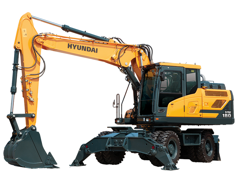 OPERATOR'S MANUAL - HYUNDAI HW180 WHEEL EXCAVATOR DOWNLOAD