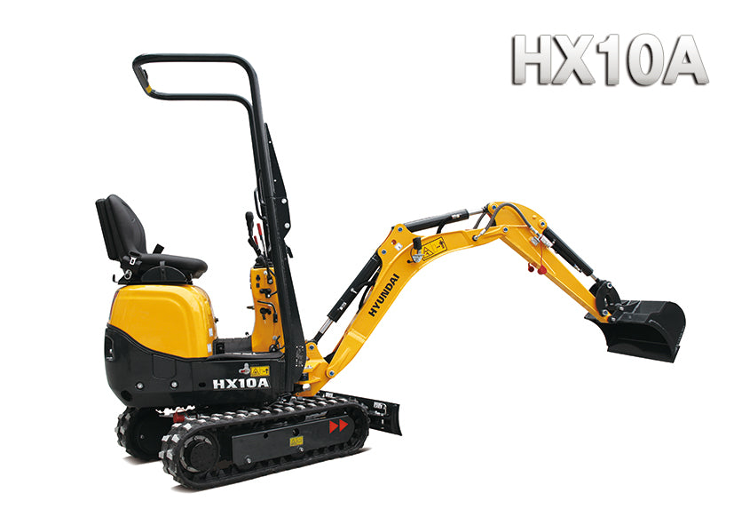 OPERATOR'S MANUAL - HYUNDAI HX10A MINI EXCAVATOR DOWNLOAD