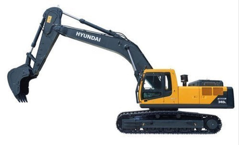 OPERATOR'S MANUAL - HYUNDAI HX340S L Excavator DOWNLOAD