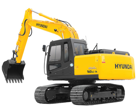 OPERATOR'S MANUAL - HYUNDAI R160LC-7A CRAWLER EXCAVATOR DOWNLOAD