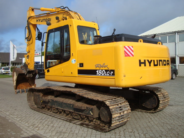 OPERATOR'S MANUAL - HYUNDAI R180LC-7 CRAWLER EXCAVATOR DOWNLOAD