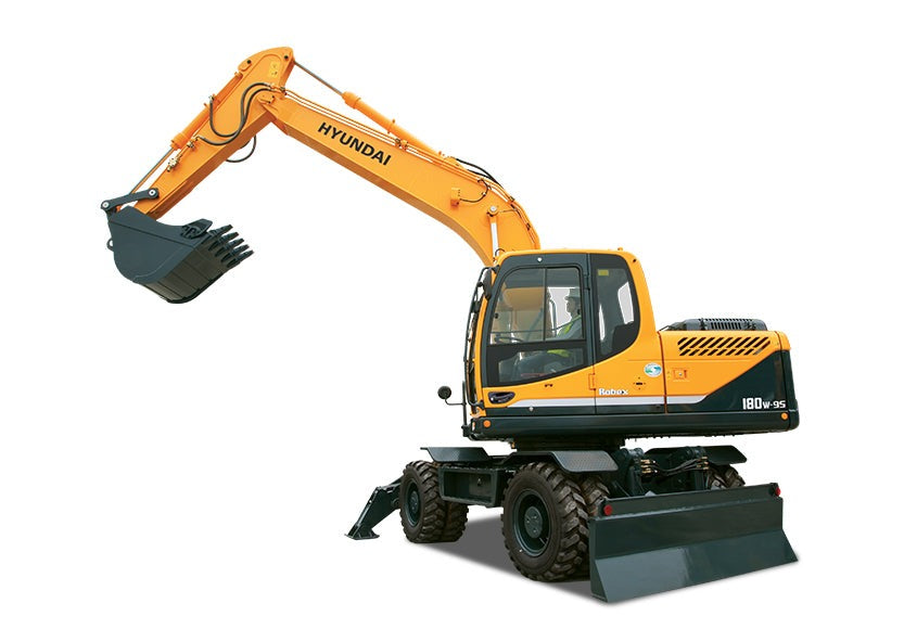 OPERATOR'S MANUAL - HYUNDAI R180W-9S WHEEL EXCAVATOR DOWNLOAD