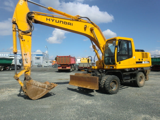 OPERATOR'S MANUAL - HYUNDAI R200W-7A WHEEL EXCAVATOR DOWNLOAD