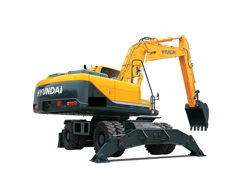 OPERATOR'S MANUAL - HYUNDAI R210W-9AMH WHEEL EXCAVATOR DOWNLOAD