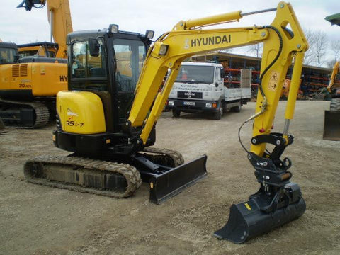 OPERATOR'S MANUAL - HYUNDAI R35Z-7A MINI EXCAVATOR DOWNLOAD