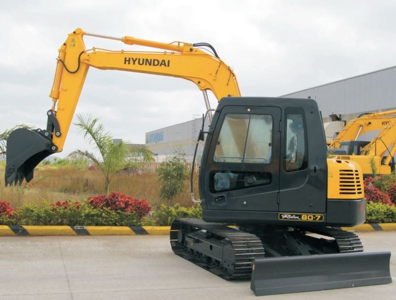 OPERATOR'S MANUAL - HYUNDAI R80-7 (India) CRAWLER EXCAVATOR DOWNLOAD