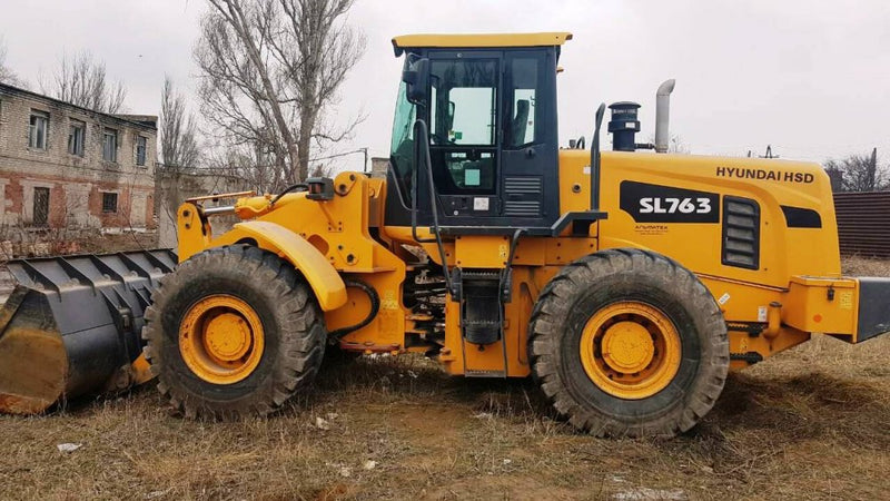 OPERATOR'S MANUAL - HYUNDAI SL763(#0501-) WHEEL LOADER DOWNLOAD