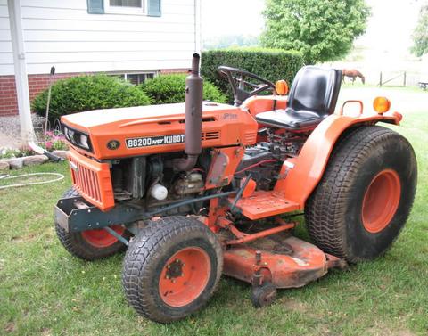 OPERATOR'S MANUAL - KUBOTA B9200 HST TRACTOR DOWNLOAD