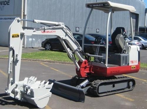 OPERATOR'S MANUAL - TAKEUCHI TB014 COMPACT EXCAVATOR DOWNLOAD 