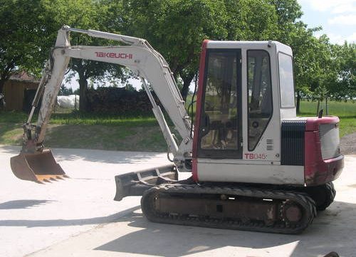 OPERATOR'S MANUAL - TAKEUCHI TB045 COMPACT EXCAVATOR DOWNLOAD