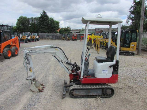 OPERATOR'S MANUAL - TAKEUCHI TB108 MINI COMPACT EXCAVATOR AB5F003 DOWNLOAD FRENCH