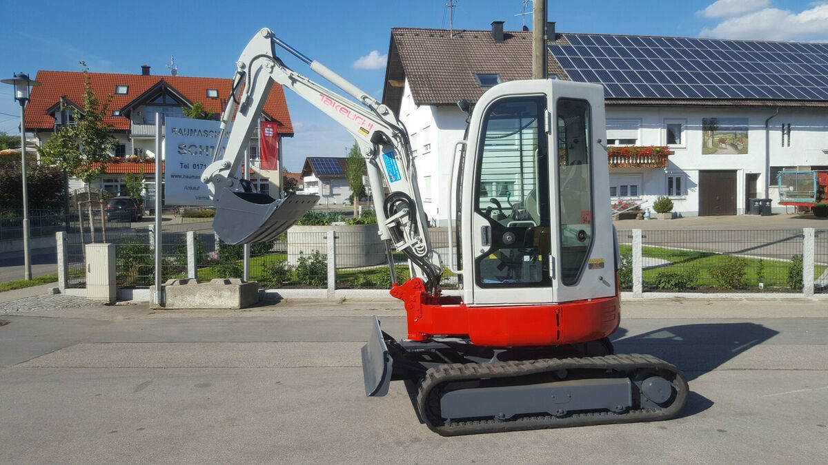 OPERATOR'S MANUAL - TAKEUCHI TB128FR COMPACT EXCAVATOR AF5F001 FRENCH DOWNLOAD 