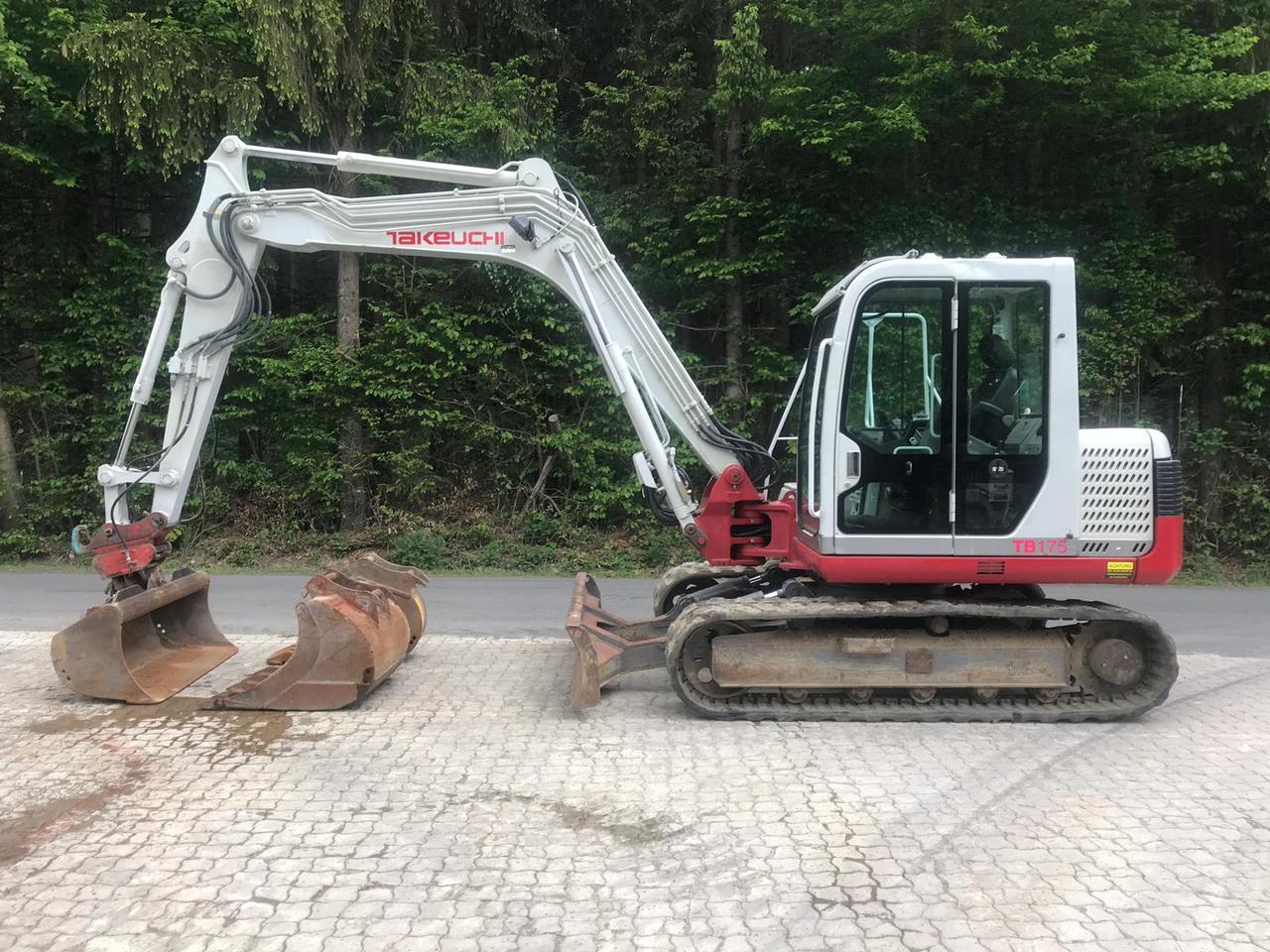 OPERATOR'S MANUAL - TAKEUCHI TB175 COMPACT EXCAVATOR 17530001 AL7F000(Tier3engine) FRENCH DOWNLOAD 