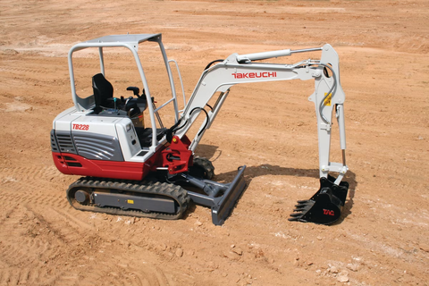 OPERATOR'S MANUAL - TAKEUCHI TB228-235-250 MINI COMPACT EXCAVATOR AG7F004 FRENCH DOWNLOAD 