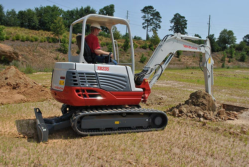 OPERATOR'S MANUAL - TAKEUCHI TB235 COMPACT EXCAVATOR AG7E006 DOWNLOAD