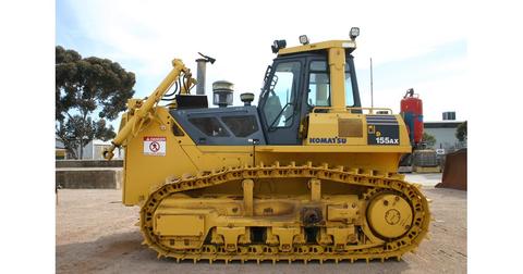 Operating and Maintenance Instructions Manual - Komatsu D155AX-5 Crawler Dozer sn:76243-80000 