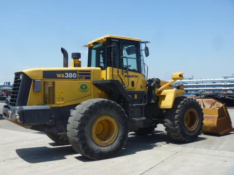 Operating and Maintenance Instructions Manual - Komatsu WA380-5 Wheel Loader 