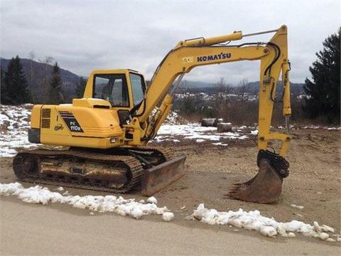 Operation & Maintenance Manual - Komatsu PC110R-1 Hydraulic Excavator 