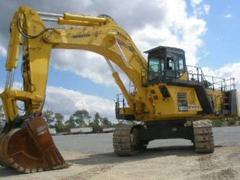 Operation & Maintenance Manual - Komatsu PC1800-6 Galeo Hydraulic Excavator SN 11035