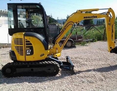 Operation & Maintenance Manual - Komatsu PC27MR-2 PC35MR-2 Hydraulic Excavator SN F15001 and up 6736 and up