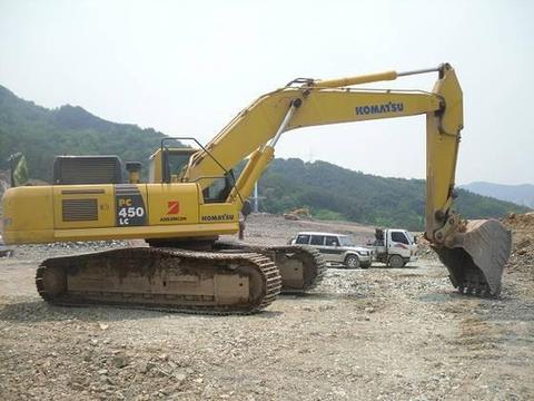 Operation & Maintenance Manual - Komatsu PC450-8 PC450LC-8 Hydraulic Excavator SN K50001 and up